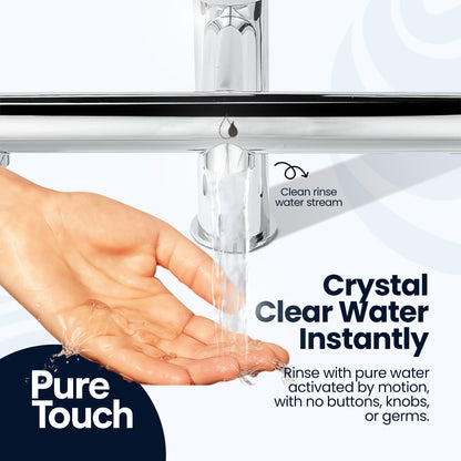 PureTouch Hybrid™ 3-in-1 Sensor Air Tap | Wash, Soap & Dry Touch-Free System